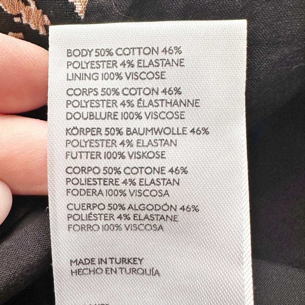 Maeve Brocade Leopard Print Wide Leg Pants & Crop Top Vest Set Women Size 2 - Picture 15 of 16